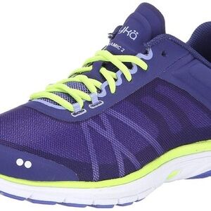 Ryka Men's Purple and Neon Green Athletic Shoes